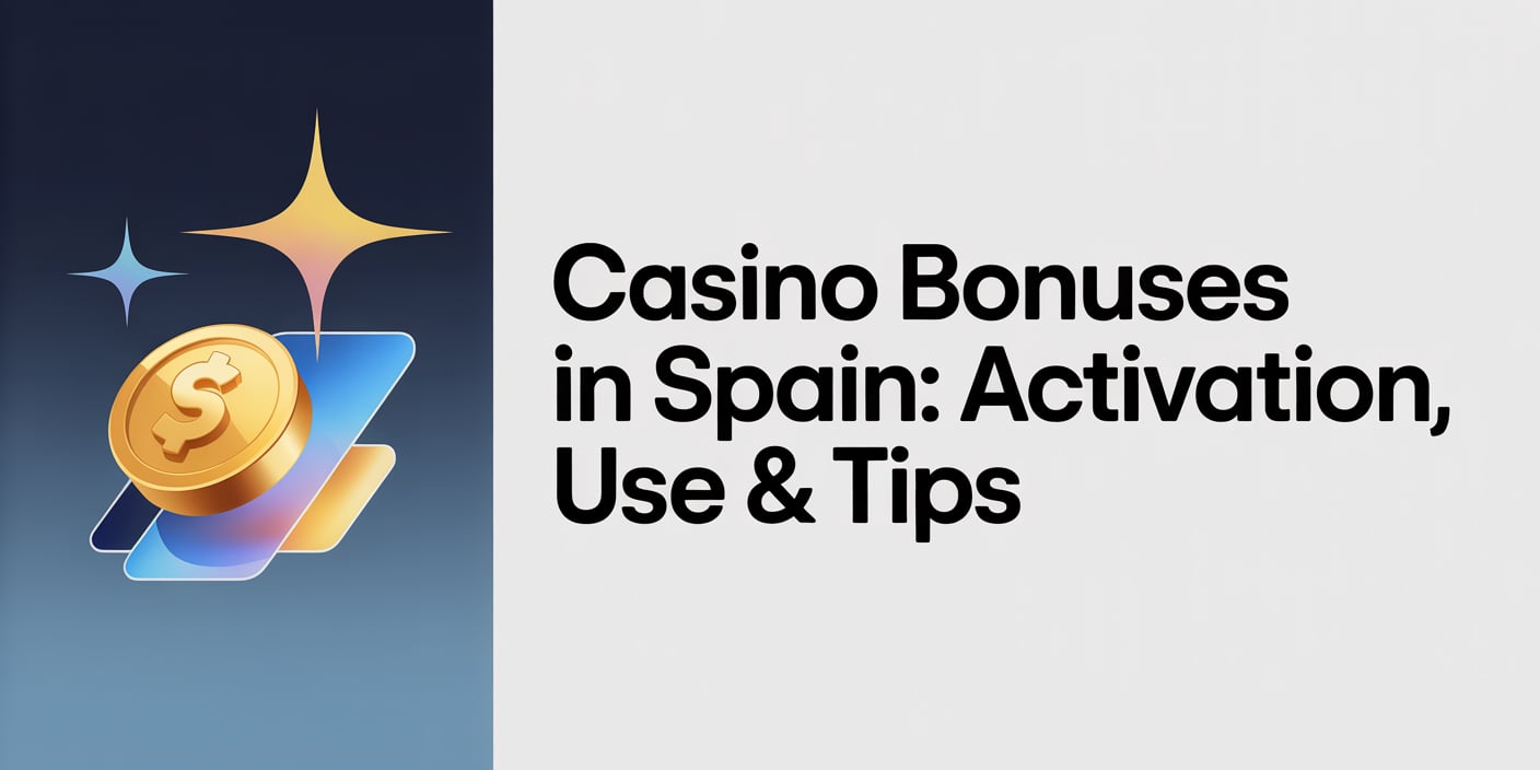 Casino Bonuses in Spain: Activation, Use & Tips